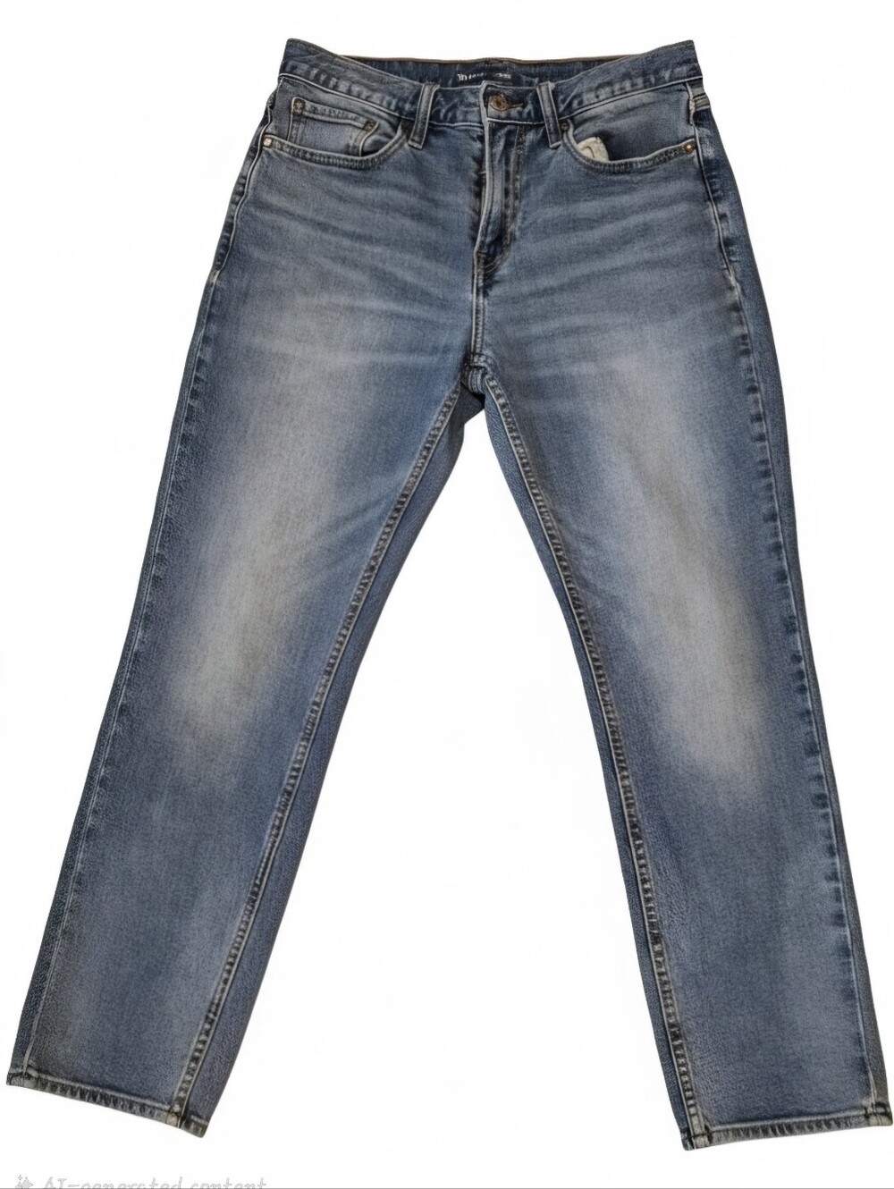 Old Navy Men's Medium Blue Straight-Leg Jeans